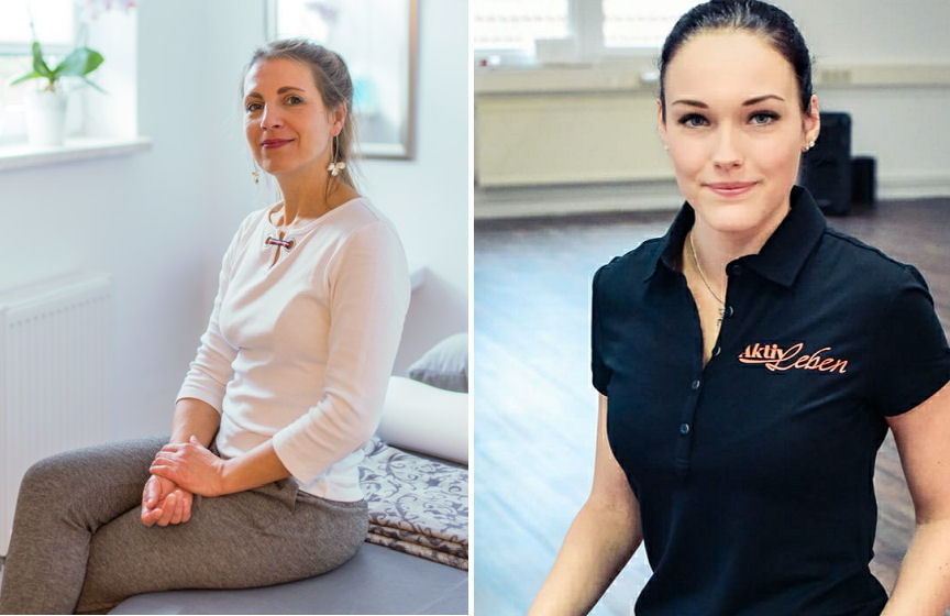 Jana Reichel (links) und Leonie Wiesener